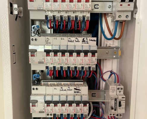 mise en conformité tableau électrique à Combleux